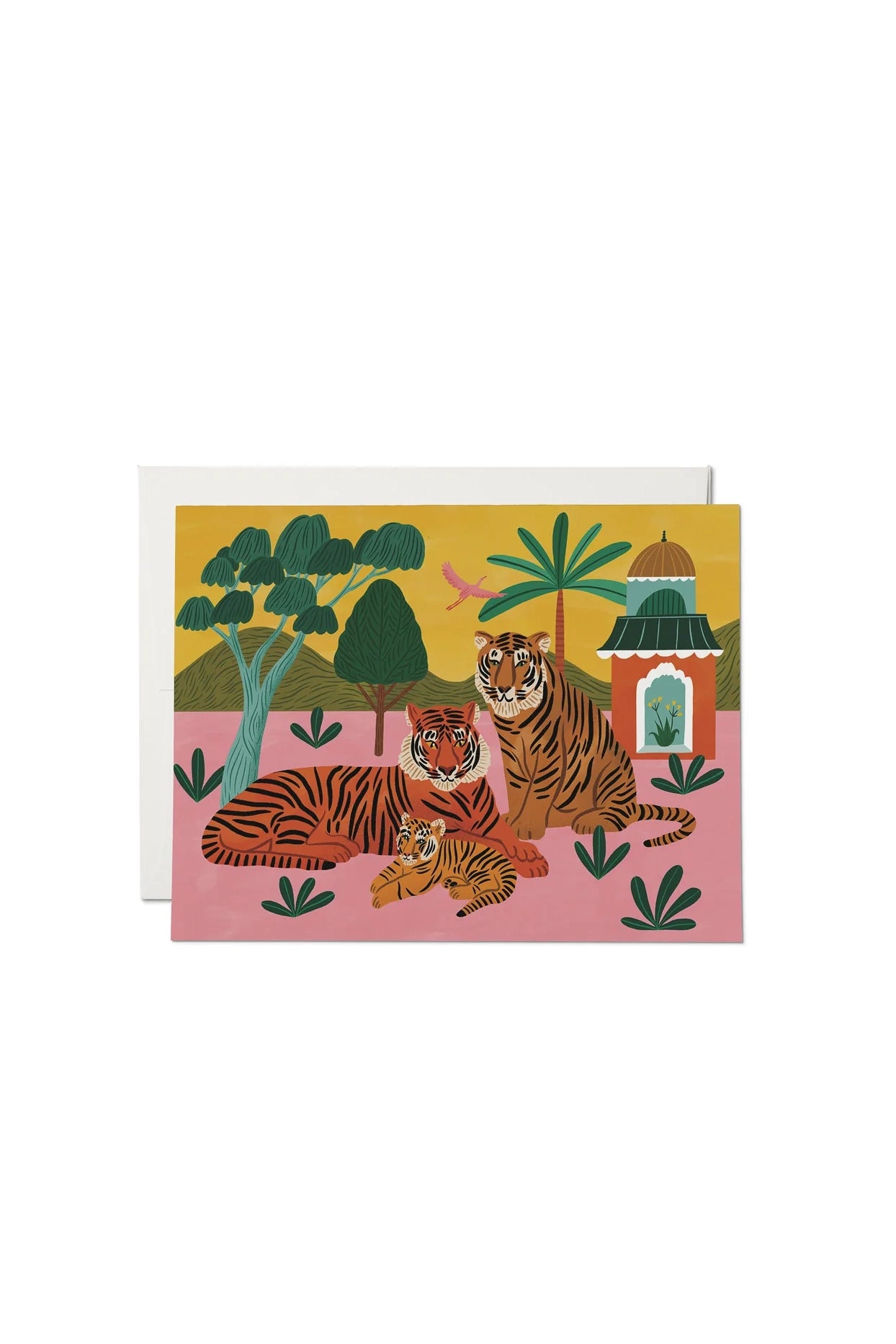 RED CAP CARD Tiger Family Card