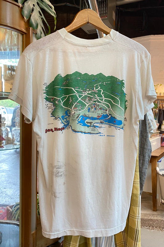 Thrashed vintage San Diego Tee