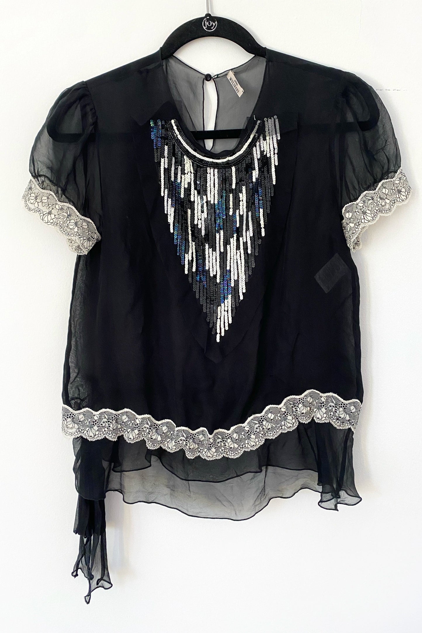 Anna Molinari Sheer Top
