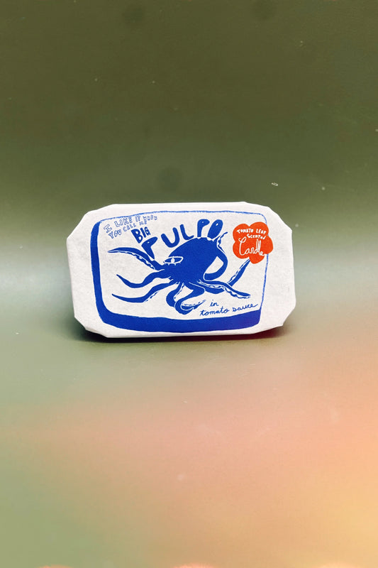 Tinned Fish Candle - Pulpo in Tomato Sauce