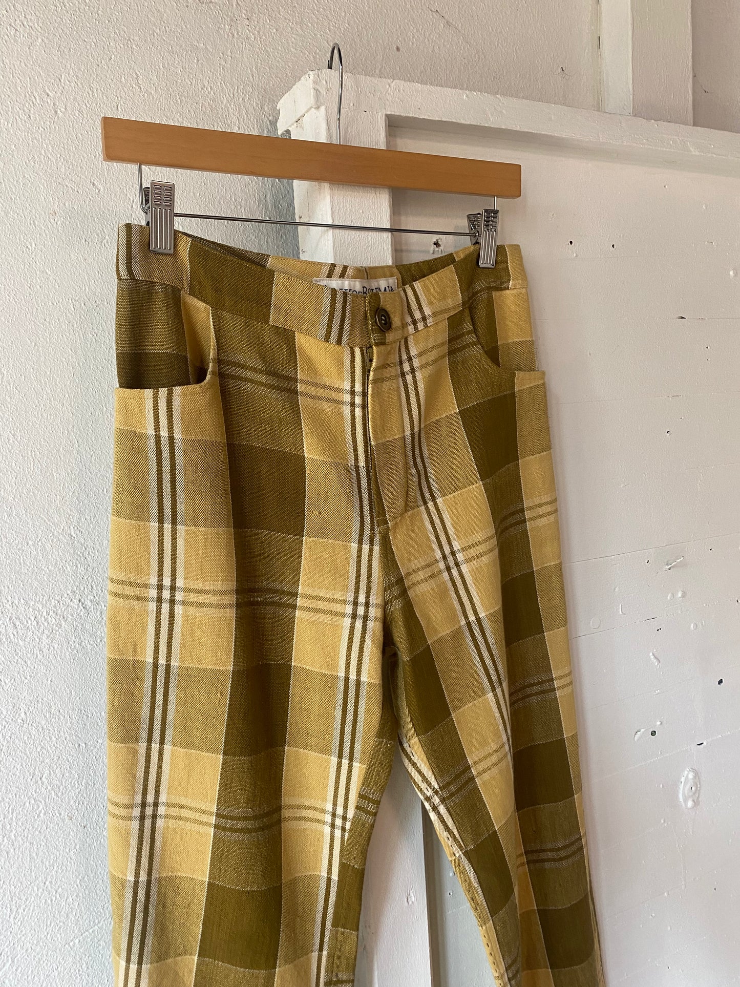 Alix of Bohemia plaid Trousers