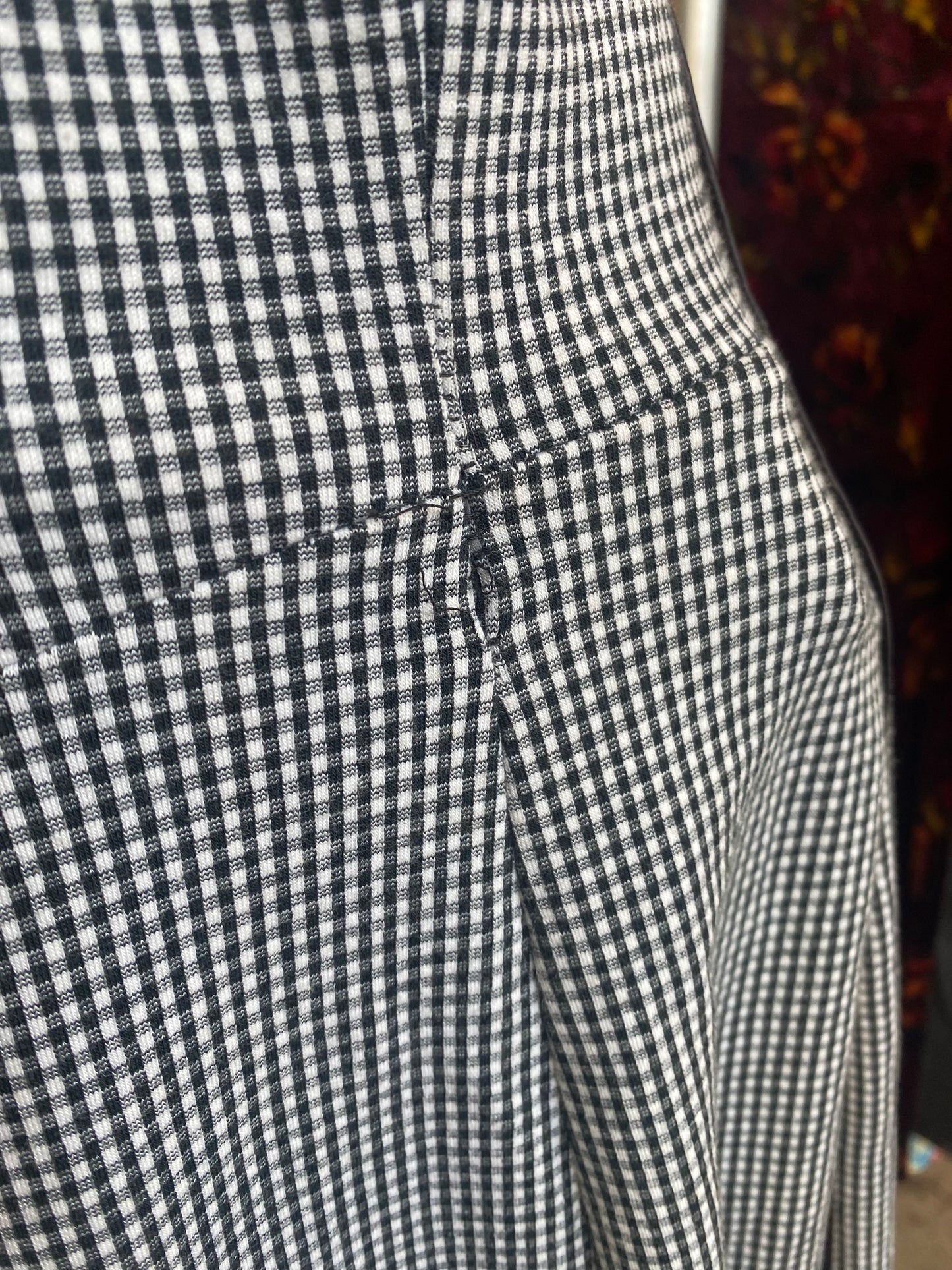 Betsey Johnson Gingham Zip Dress