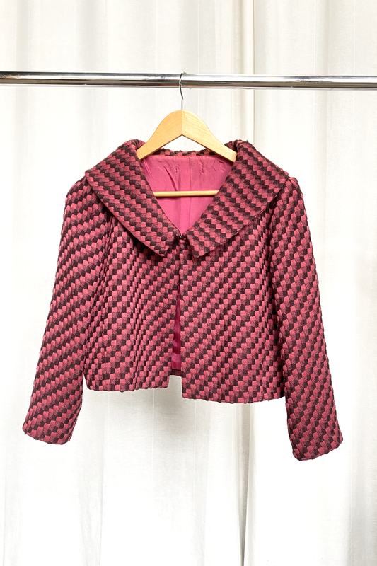 1950’s 1960’s wool two piece jacket dress set