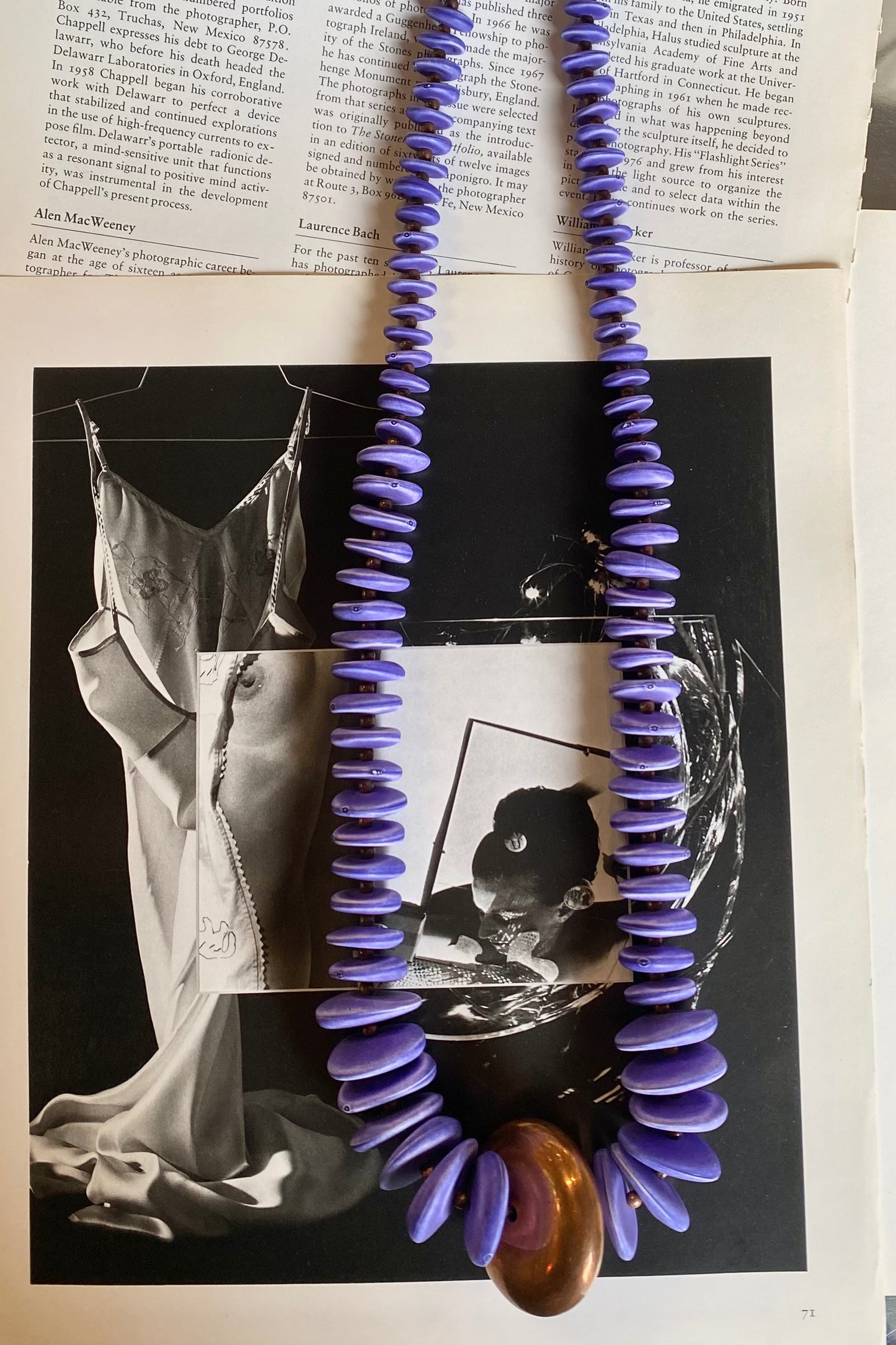 maximalist beaded necklace