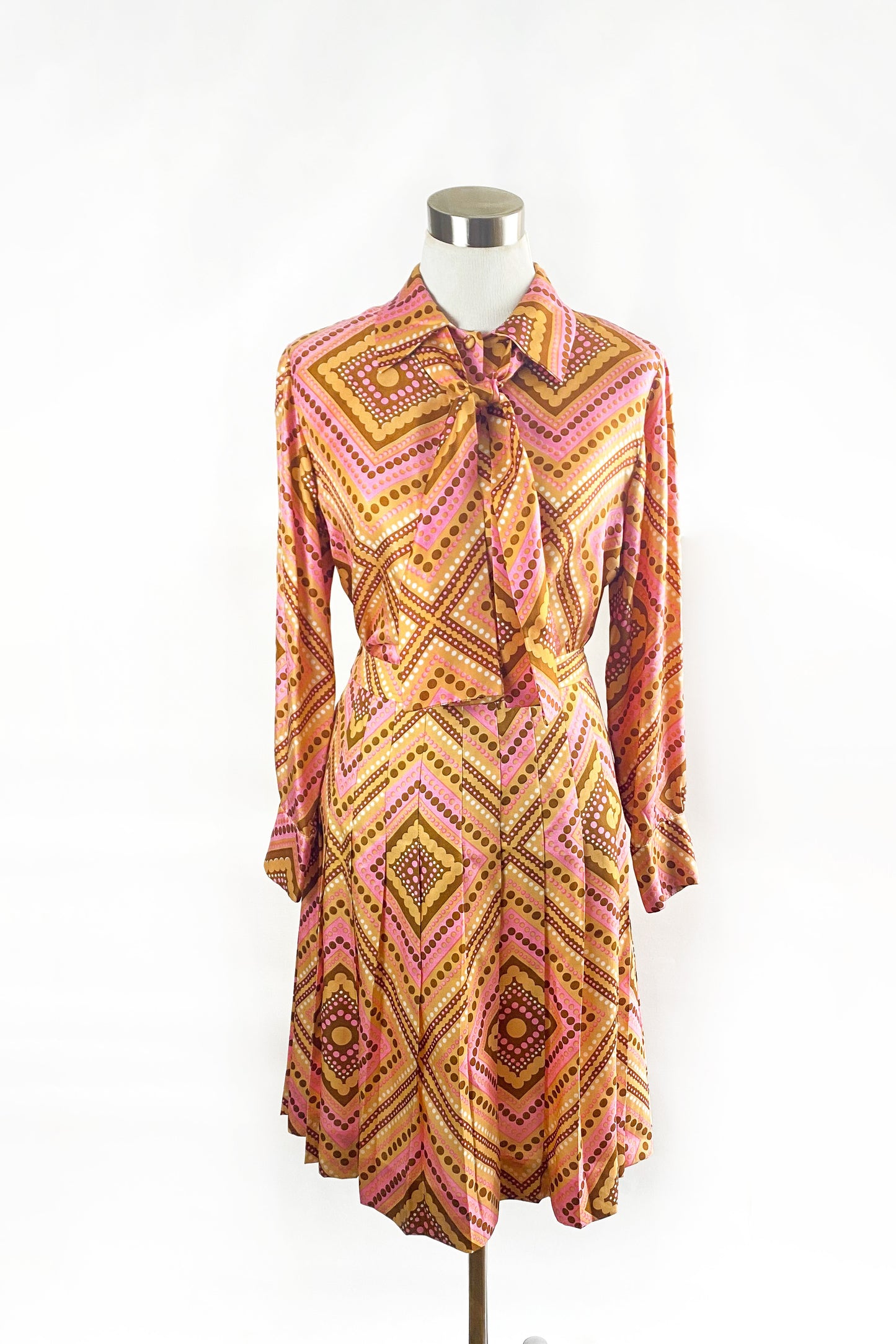 Adolfo Geometric Two Piece Set