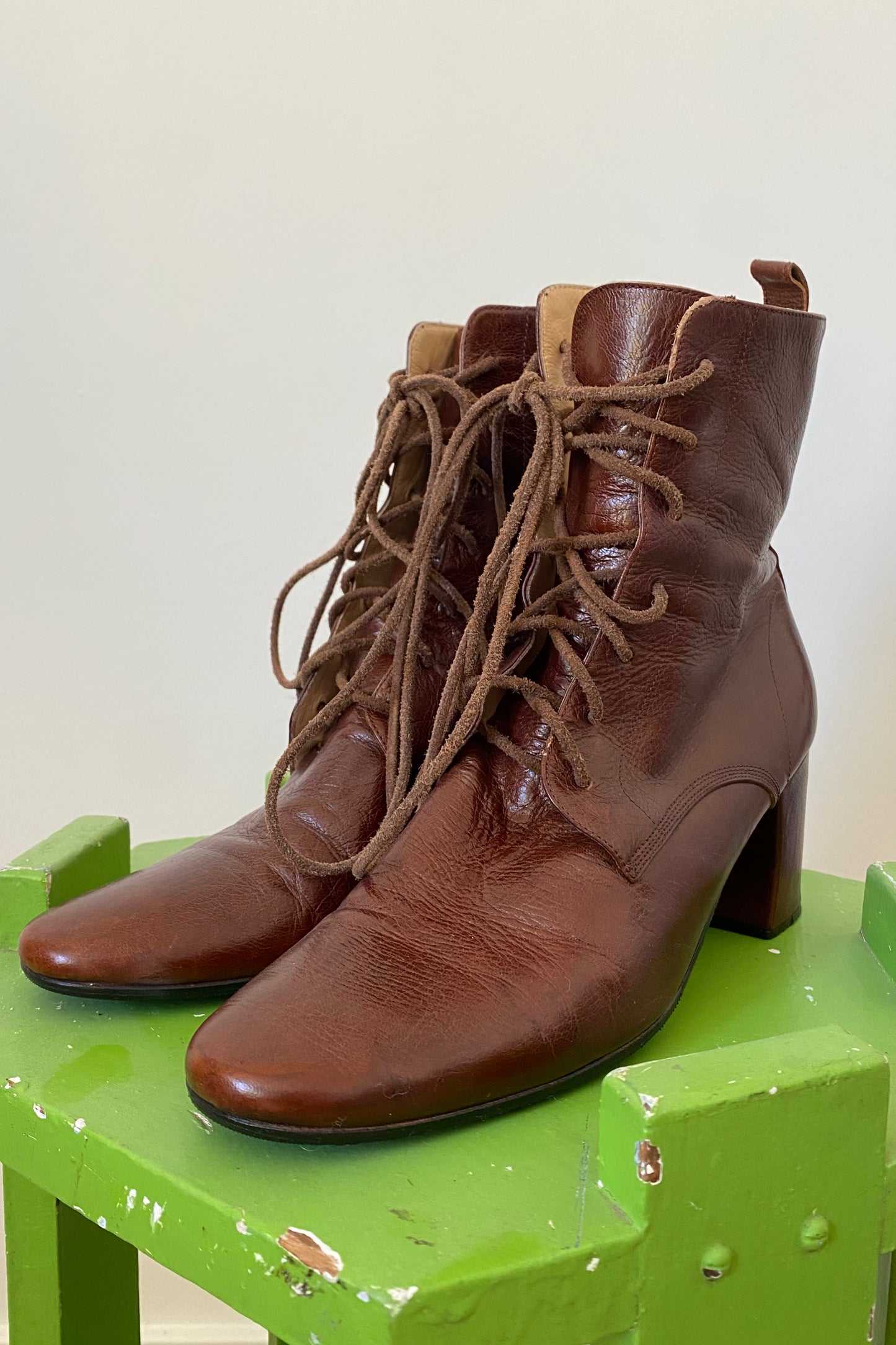Ann Demeulemeester Leather Boots