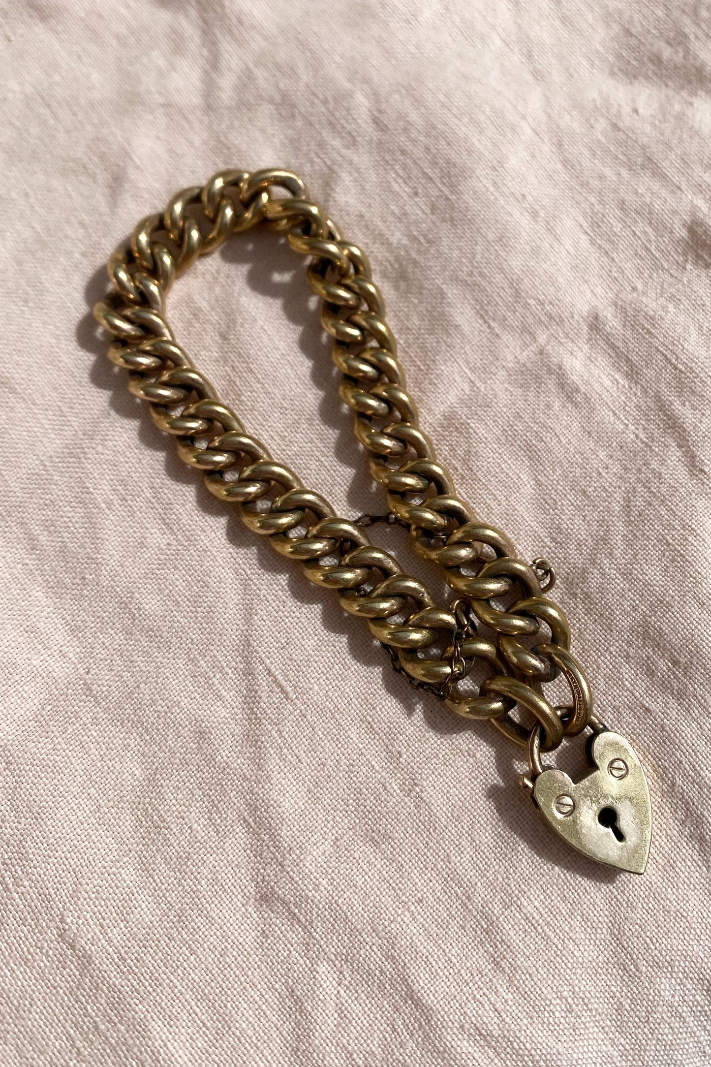 Antique 18 CT Rolled Gold Bracelet