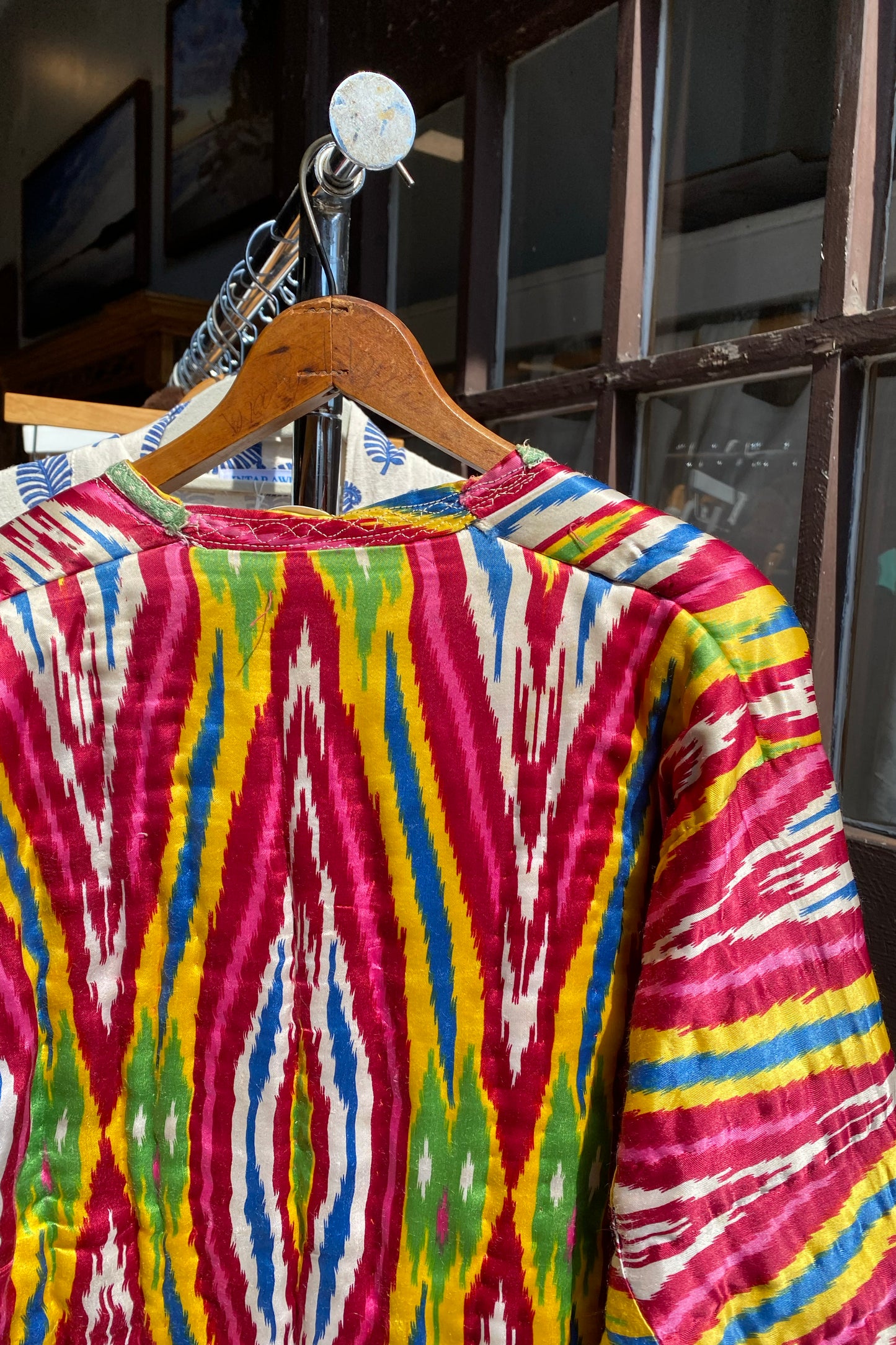 Vintage Ikat Duster