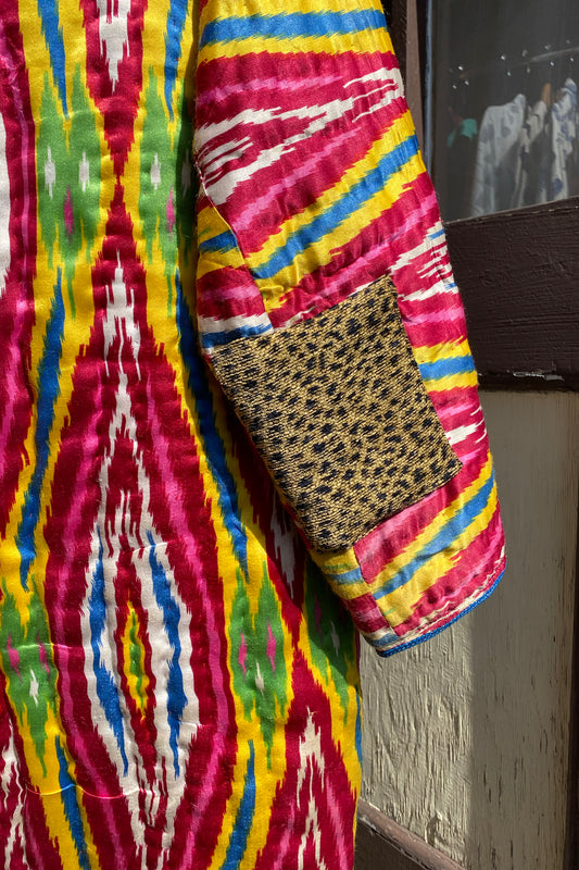 Vintage Ikat Duster