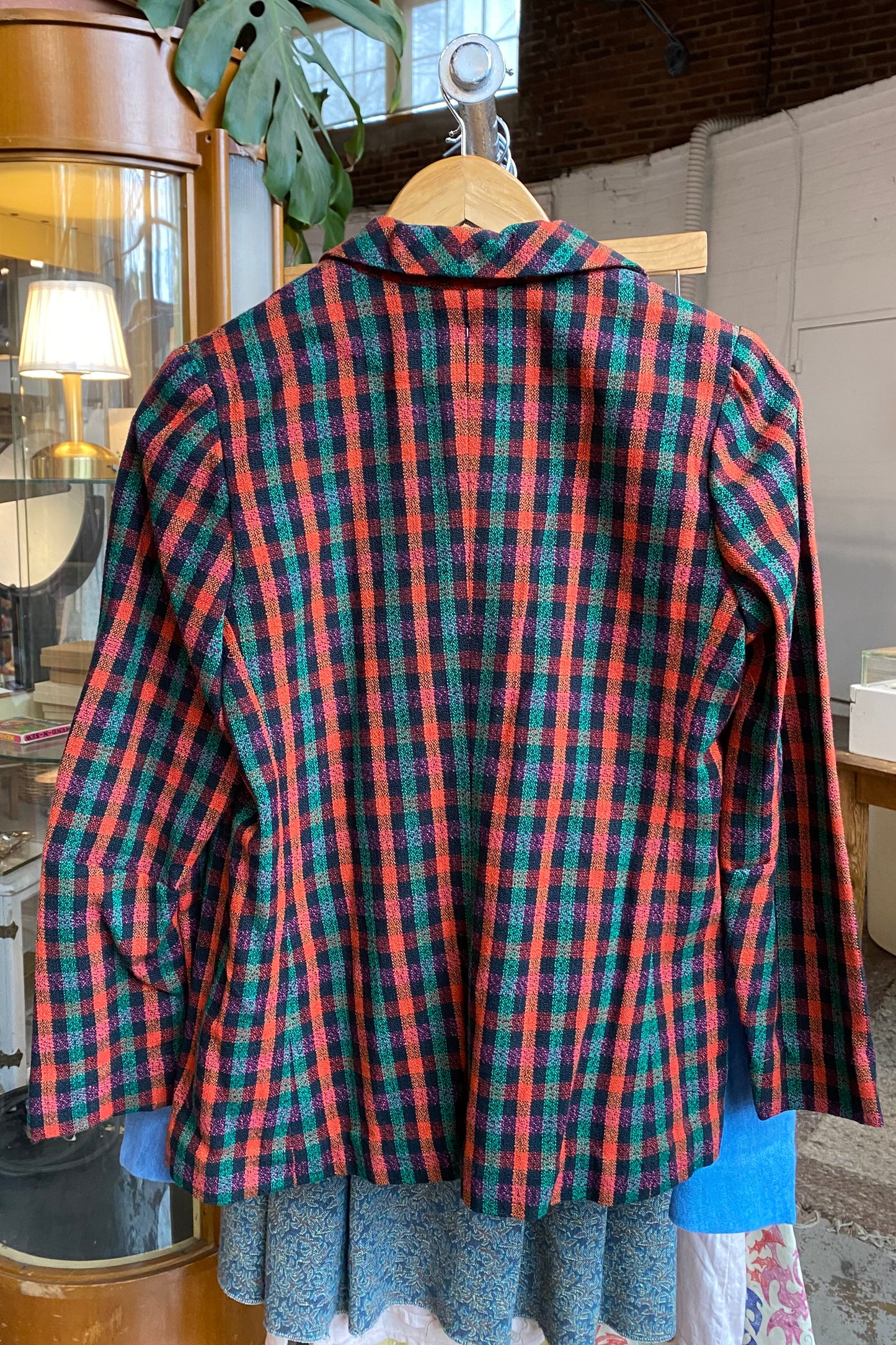 Vintage Plaid Jacket