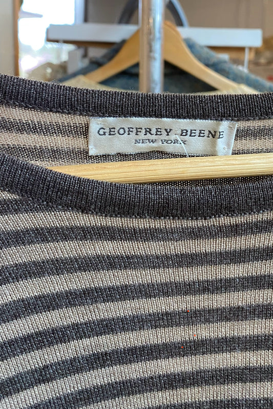 Vintage Geoffrey Beene Stripe Sweater