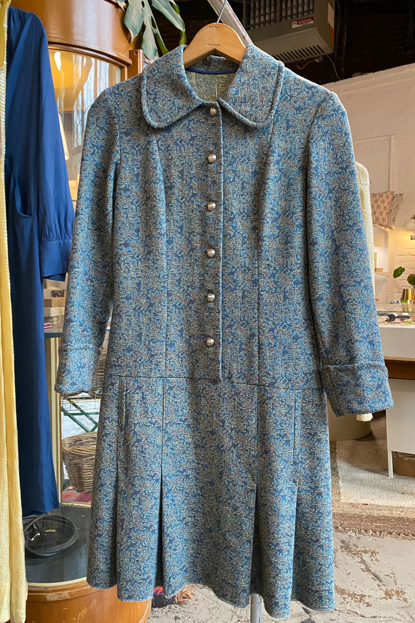 Vintage Tapestry Mini Dress