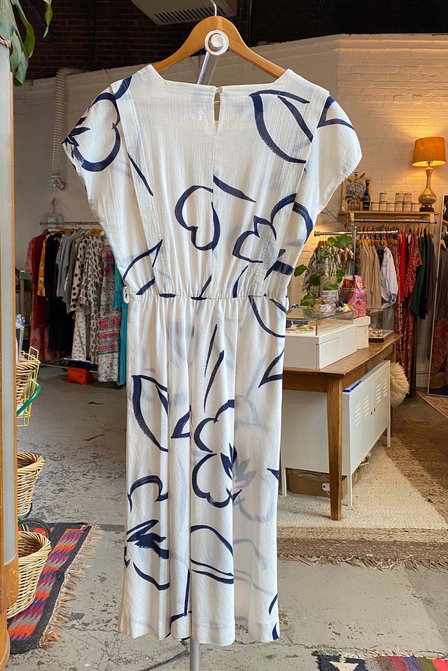 Vintage Caroline Rohmer Cotton Dress