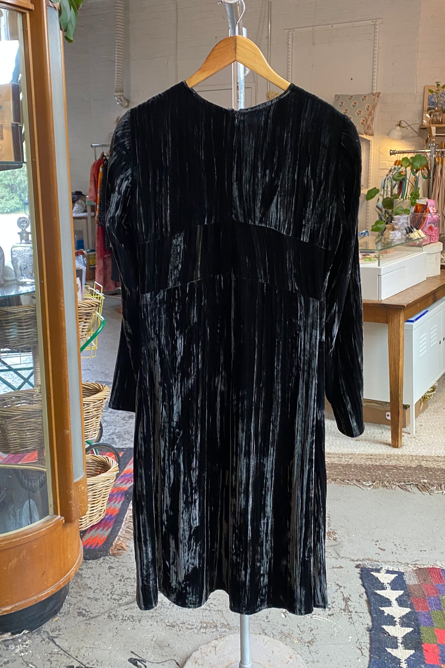 Calvin Klein Collection Silk Velvet Dress