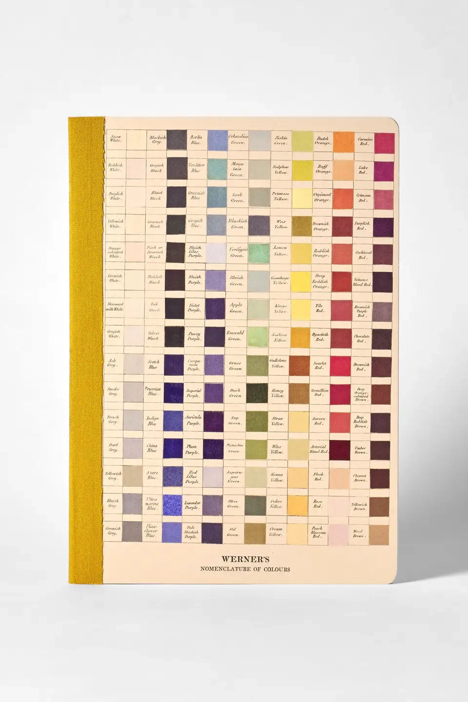 A5 Single Notebook - Werner's Nomenclature of Colours