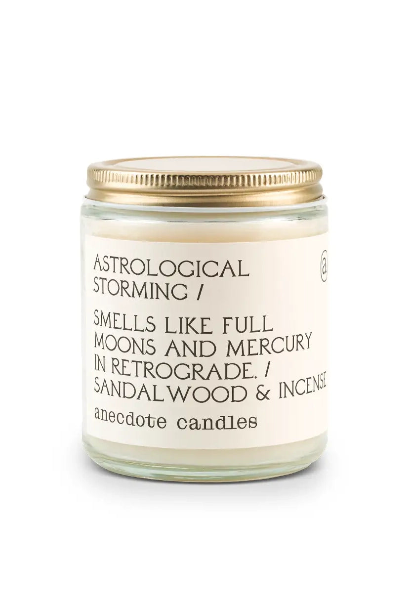 Astrological Storming (Sandalwood & Incense) Candle