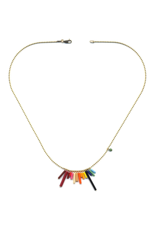 I. RONNI KAPPOS Mini Rainbow Necklace