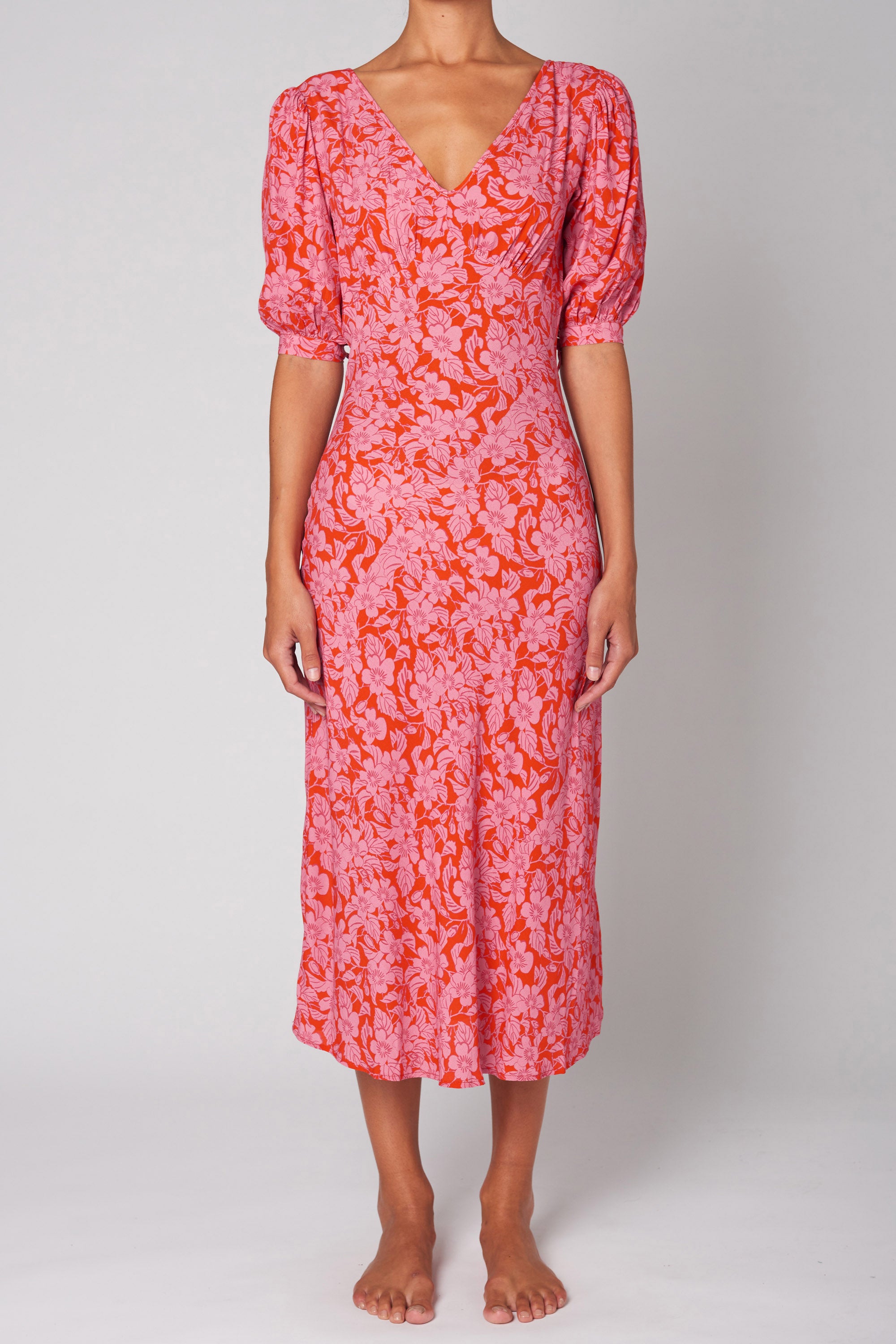 Rollas wrap outlet dress