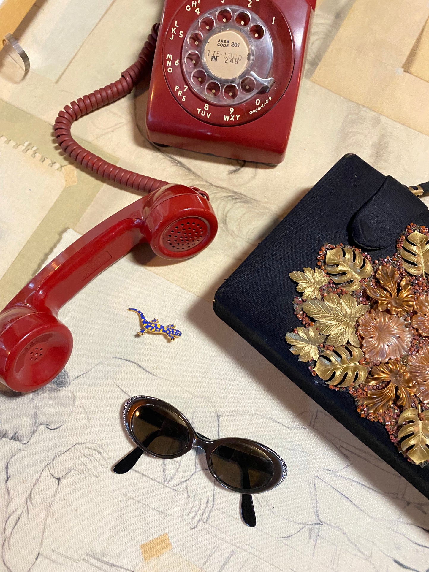Vintage 1950's L. Evrard Sunglasses