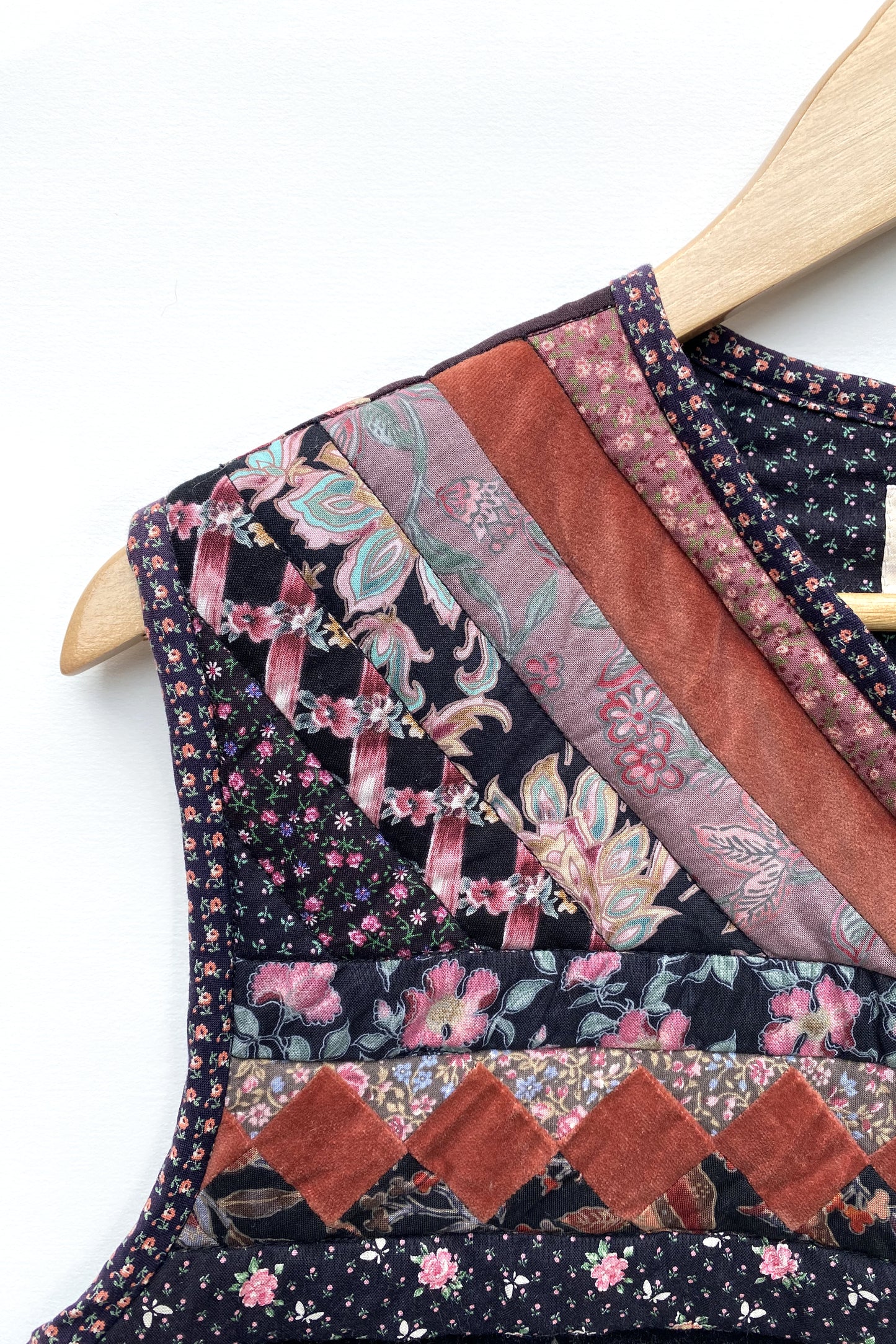 Vintage Quilted Patchwork Vest