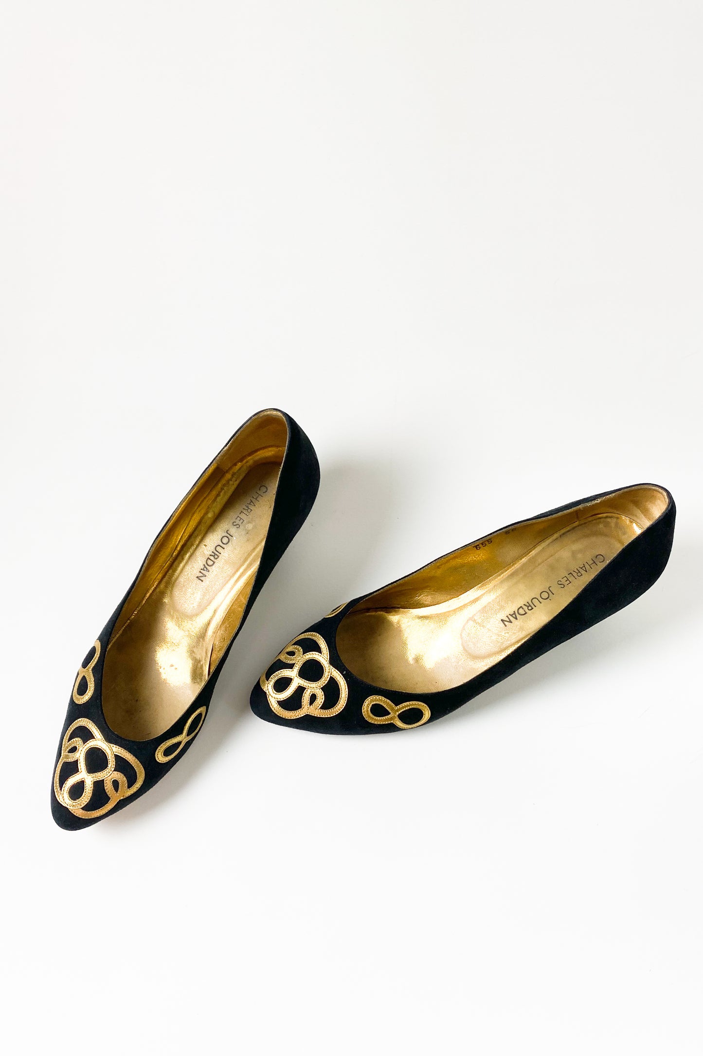 Charles Jourdan Suede Pumps, 39