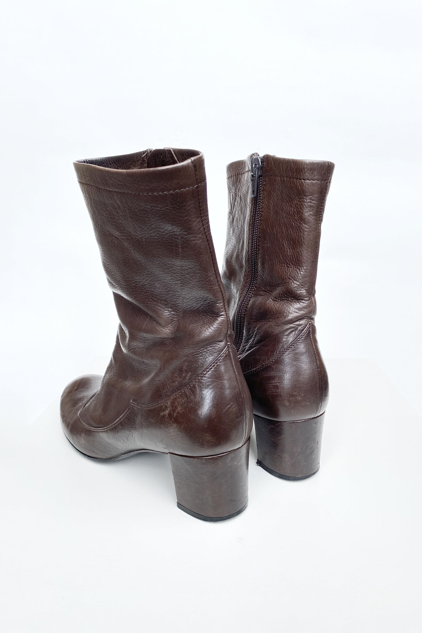 Marc Jacobs Leather Boots, Size 8.5
