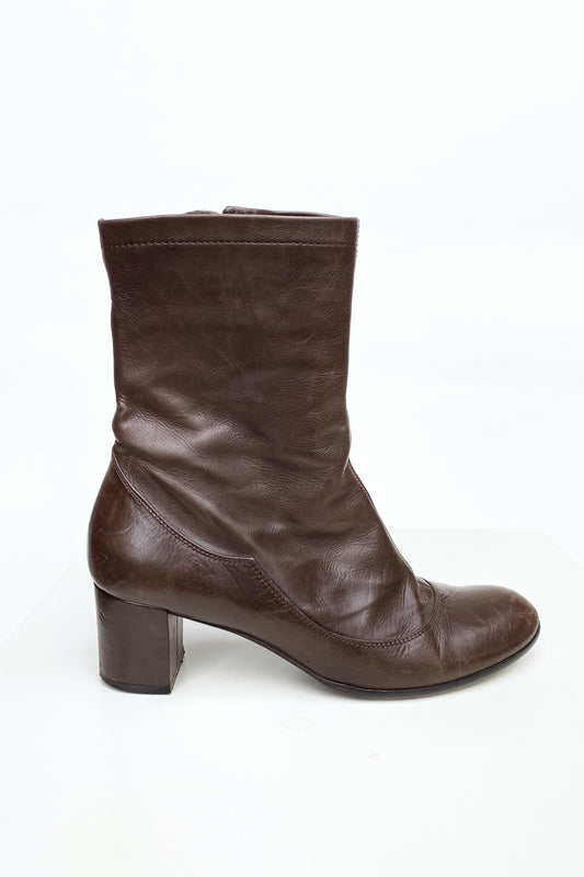 Marc Jacobs Leather Boots, Size 8.5
