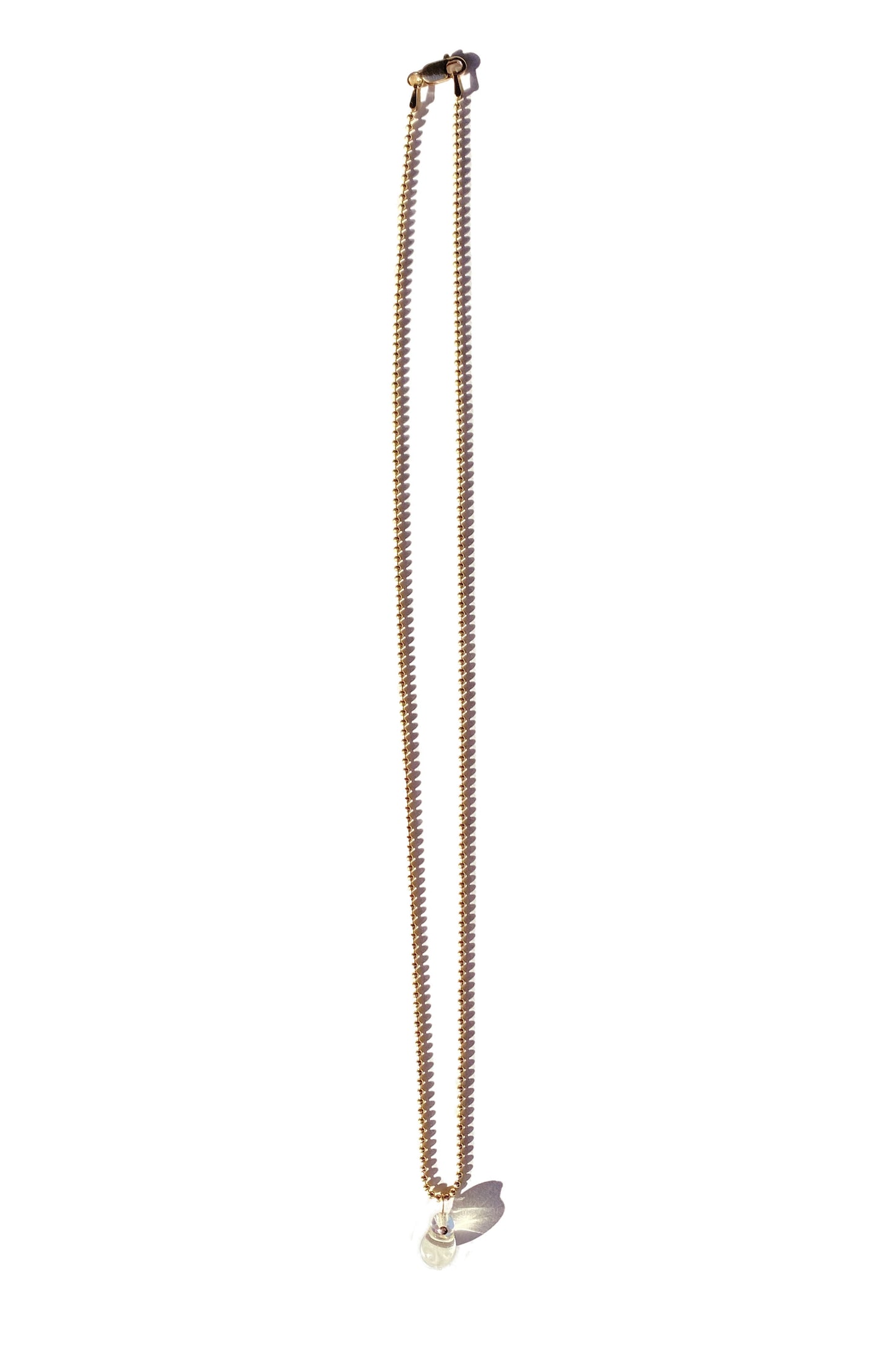 I. RONNI KAPPOS light bulb on ball chain necklace