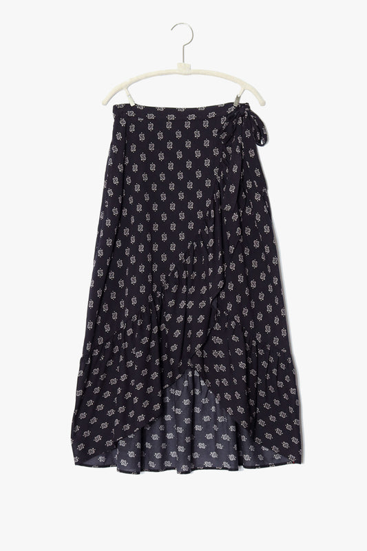 XIRENA Ava Skirt in Black Drops