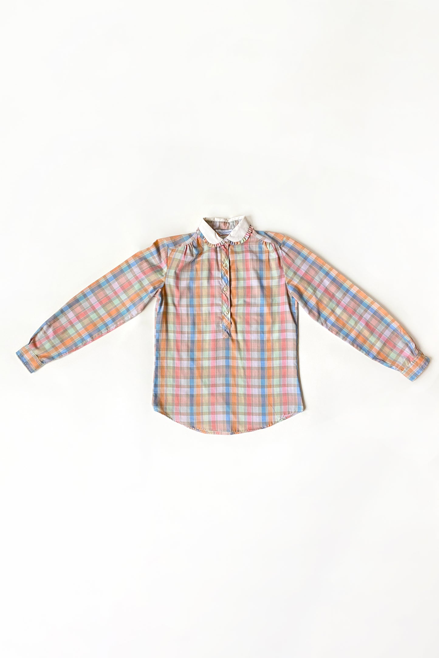 vintage Miss Fashionality peter pan collar blouse