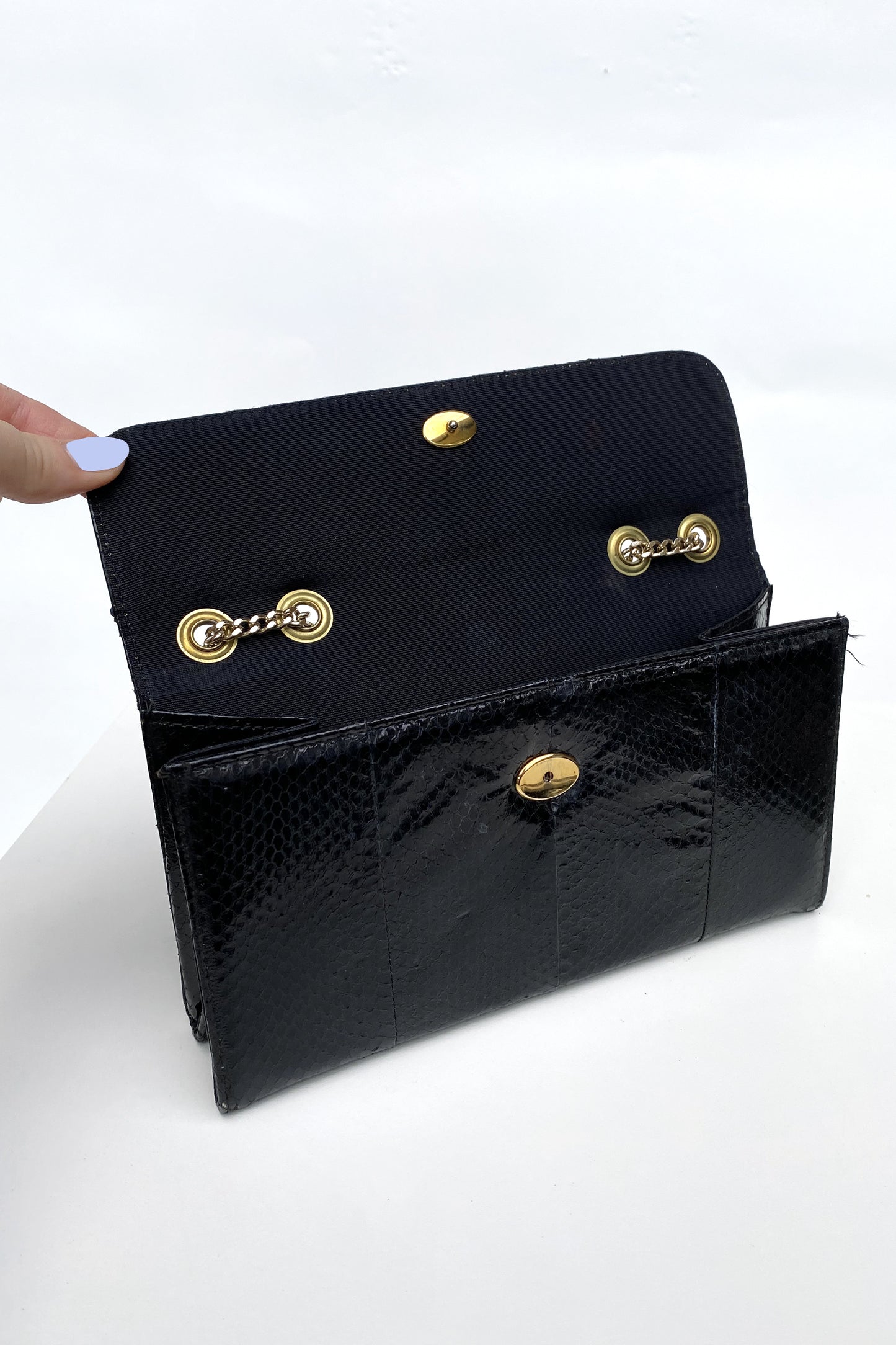 Vintage 1950's Single Flap Handbag