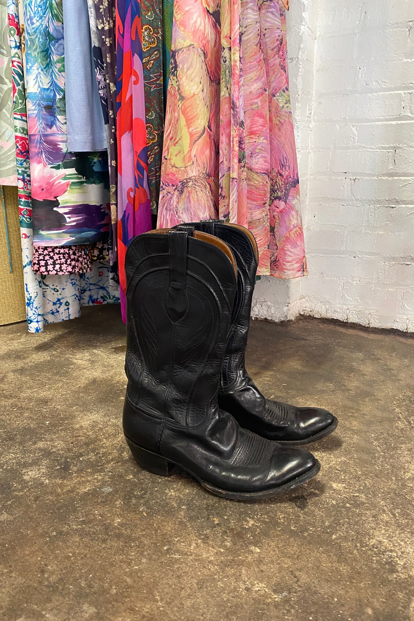 Vintage Lucchese Cowboy Boots, Size 11