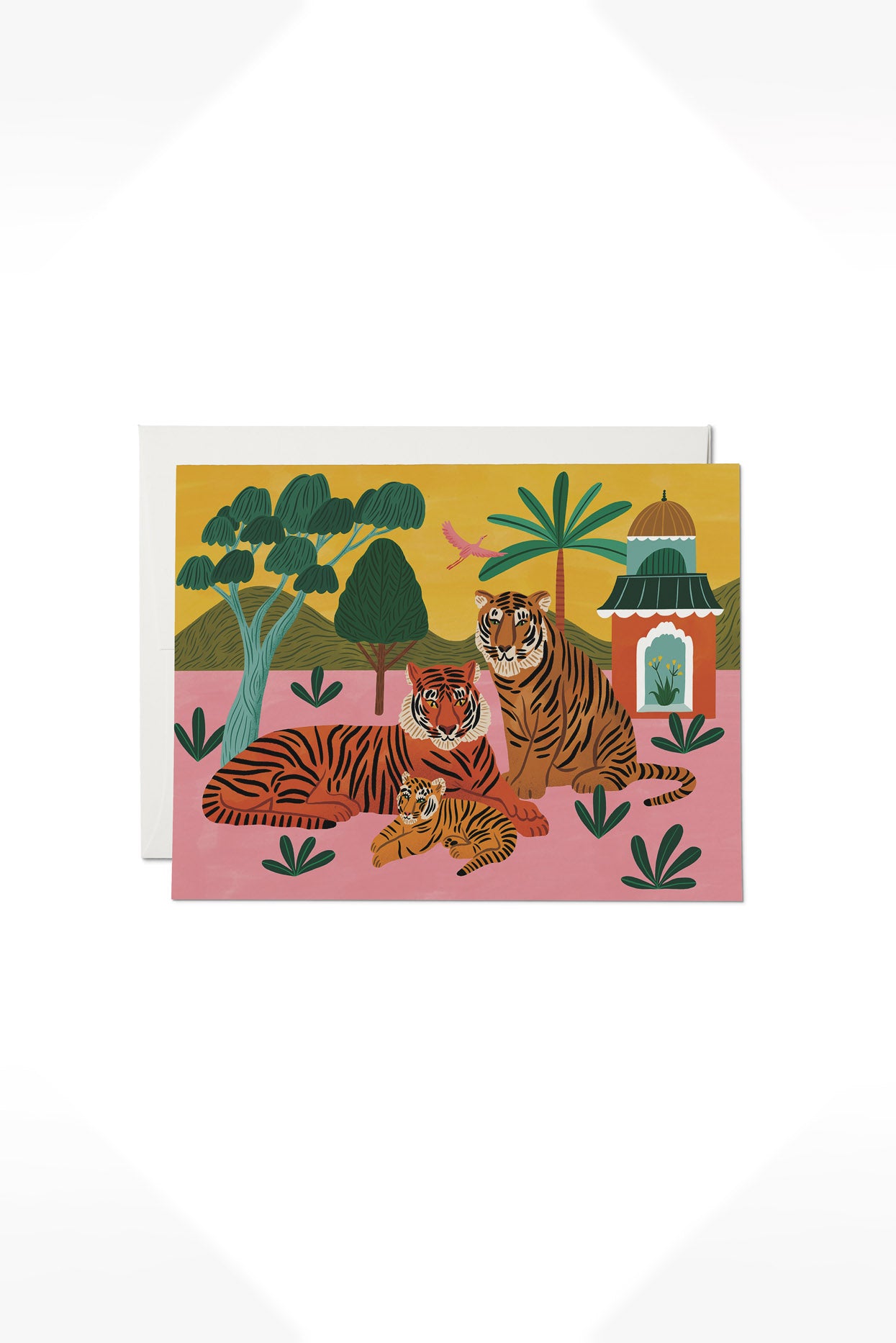 RED CAP CARD Tiger Family Card