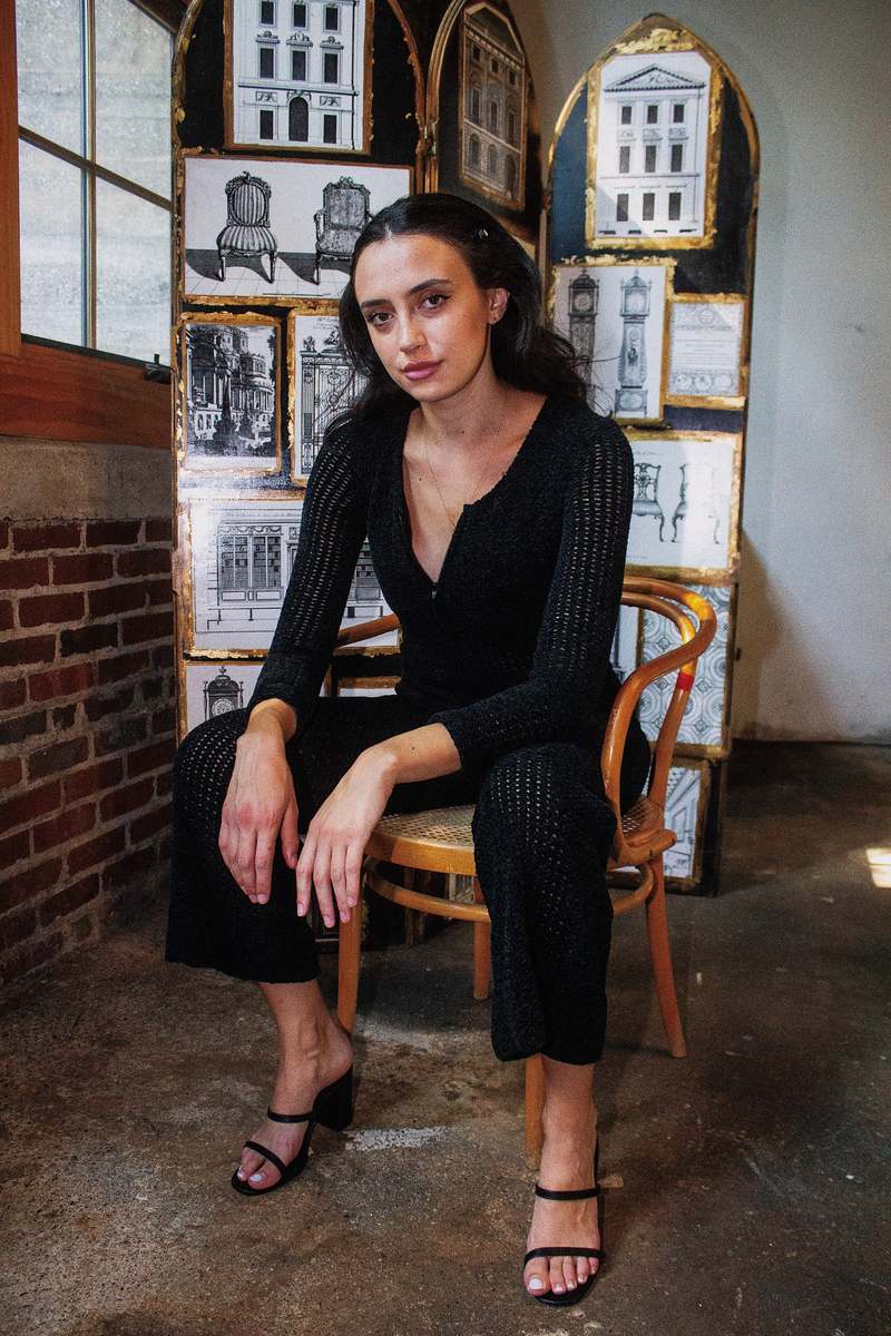 vintage crochet jumpsuit