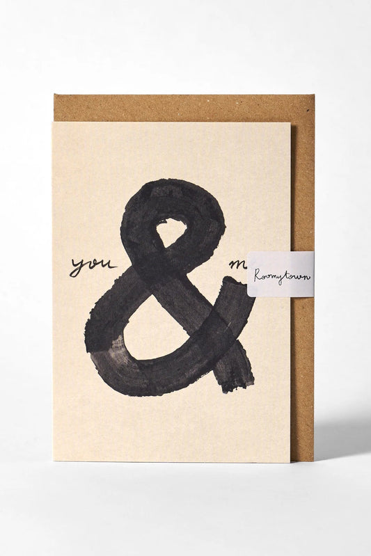 Greetings Card - You & Me
