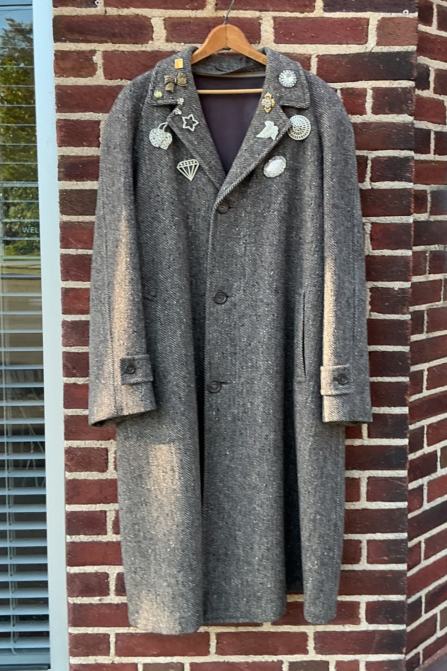 One of a Kind Harris Tweed Coat