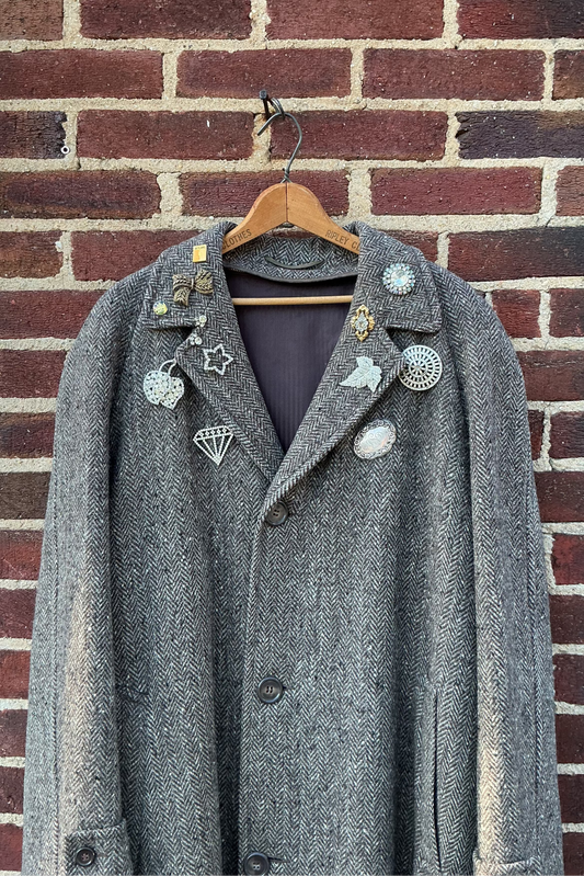 One of a Kind Harris Tweed Coat