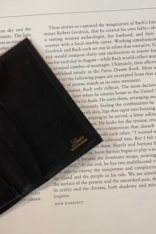 Black Loewe Bifold Wallet