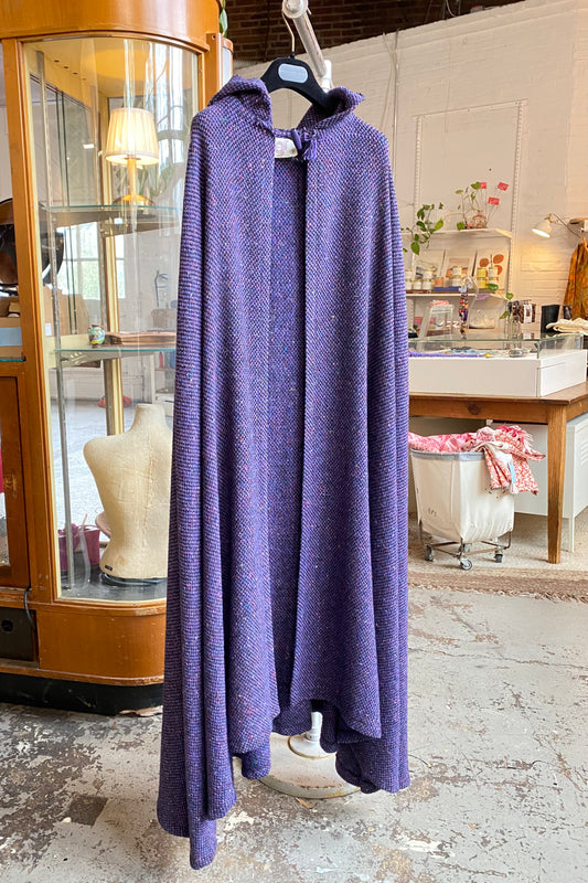 vintage Georges Rech wool cape
