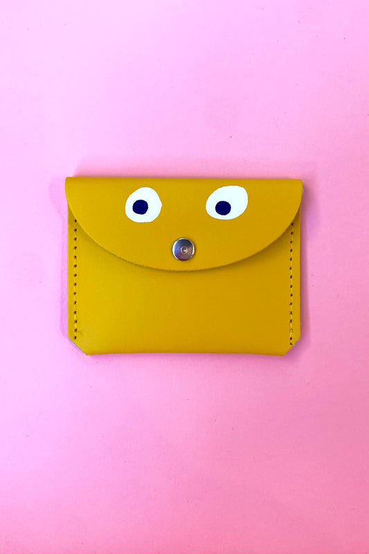 Mini Money Googly Purse - Sunshine Yellow