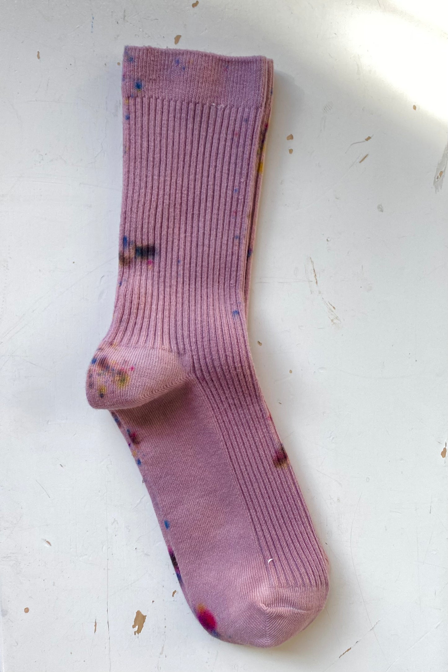 Hand-Dyed Crew Sock