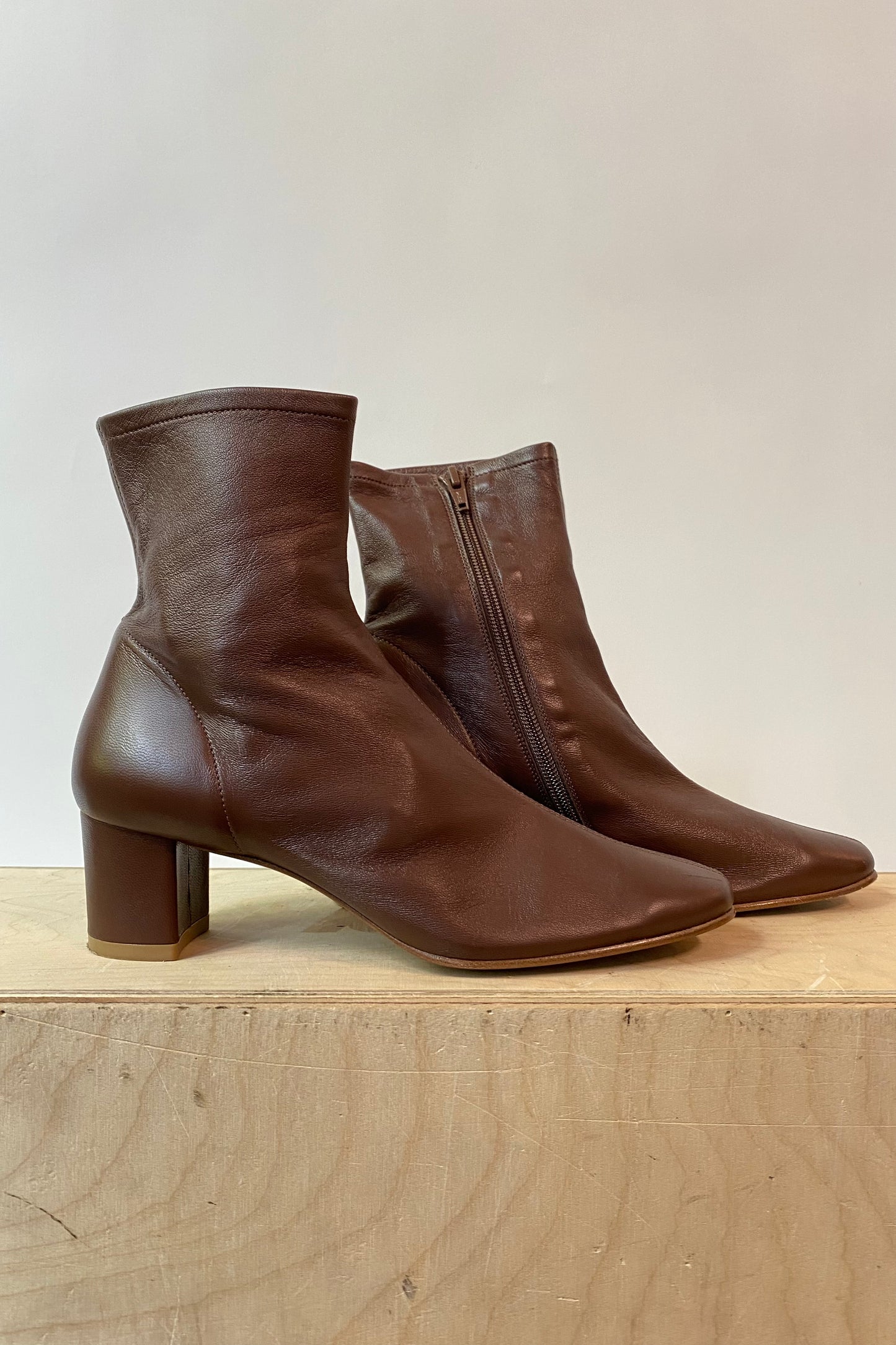 By Far Sofia Boot Brown 38