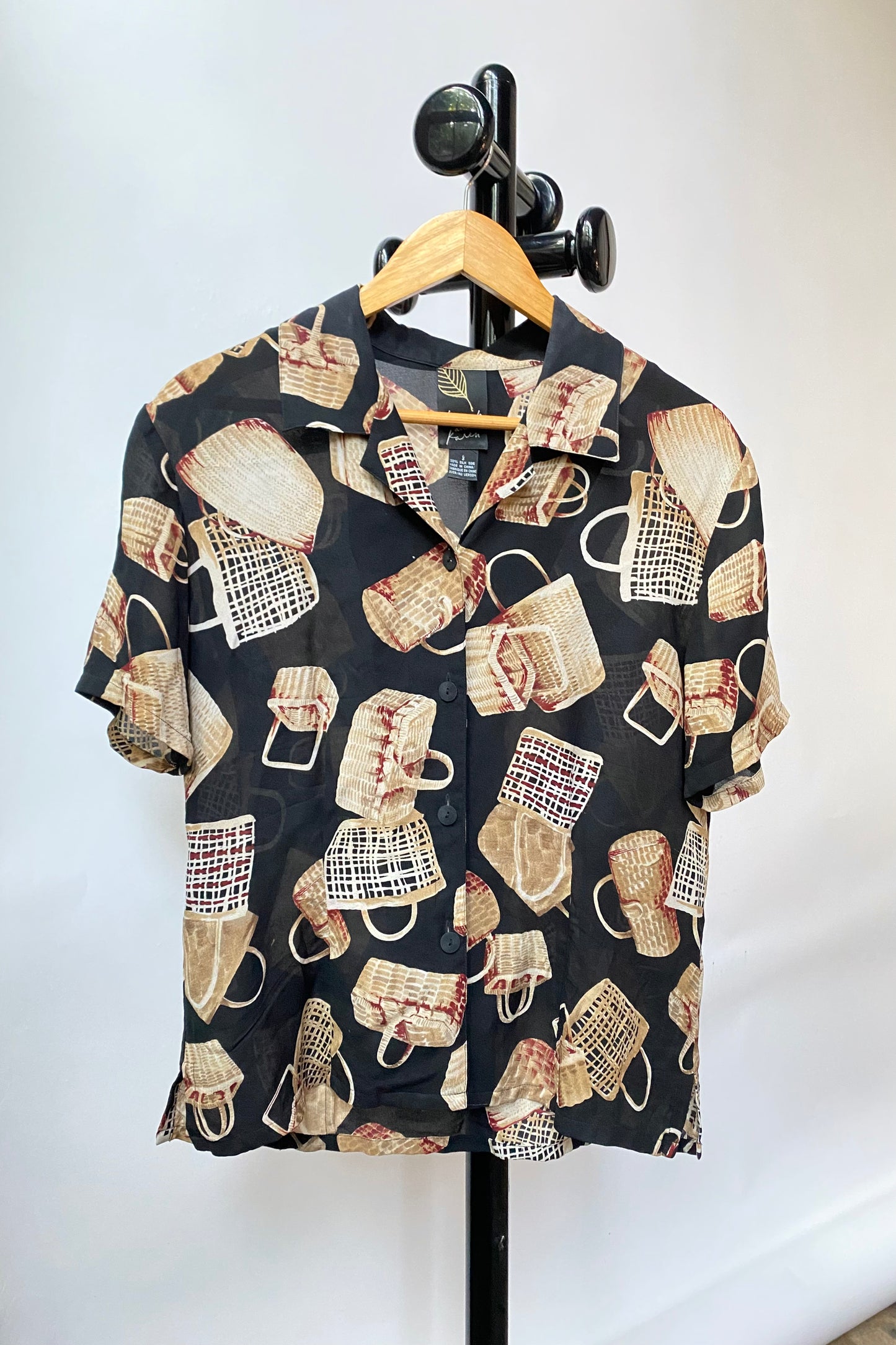 Novelty Basket Print Shirt
