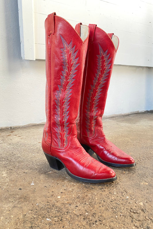 Vintage Larry Mahan Cowboy Boots
