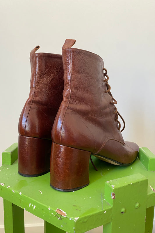 Ann Demeulemeester Leather Boots