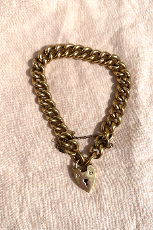 Antique 18 CT Rolled Gold Bracelet