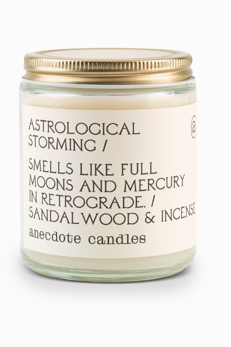 Astrological Storming (Sandalwood & Incense) Candle