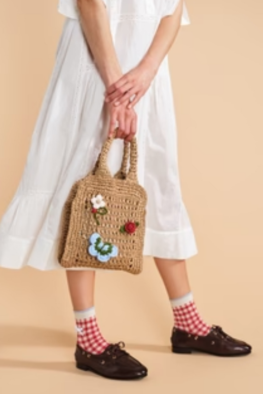 Hansel From Basel Santorini Crochet Bag