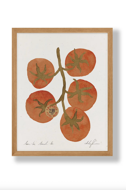 Cocoshalom Tomato Art Print