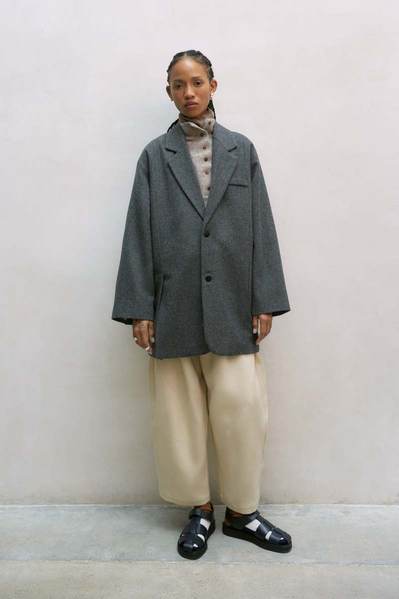 Cordera Wool Opening Blazer Jacket O/S